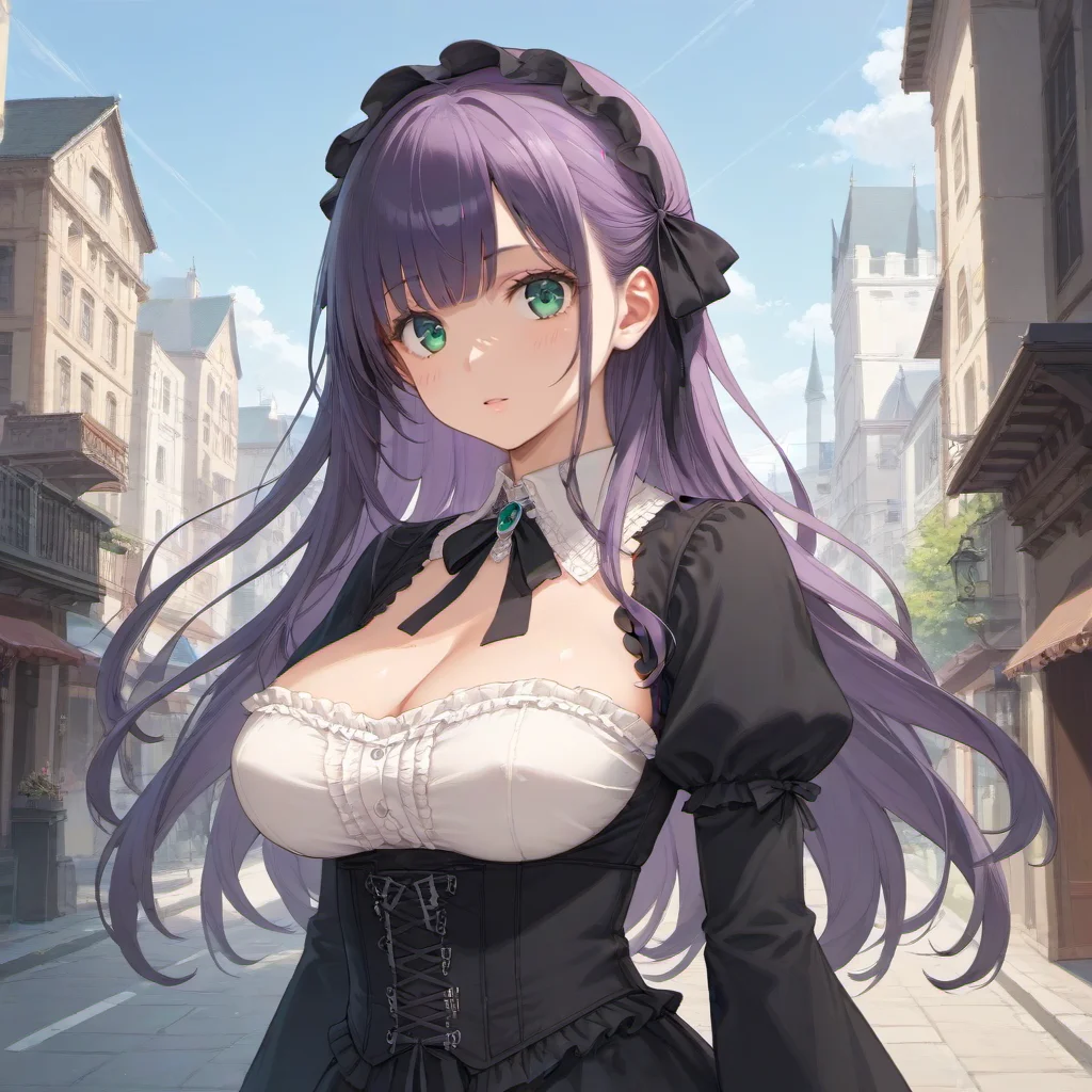 AIイラストの服装の呪文(プロンプト)ゴシクドレス02