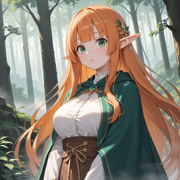 エルフのイラスト01
