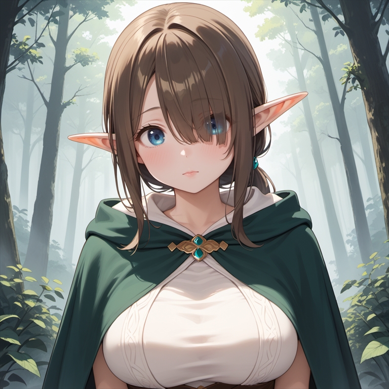 エルフのイラスト02