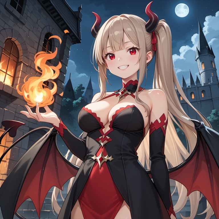 悪魔のイラスト01