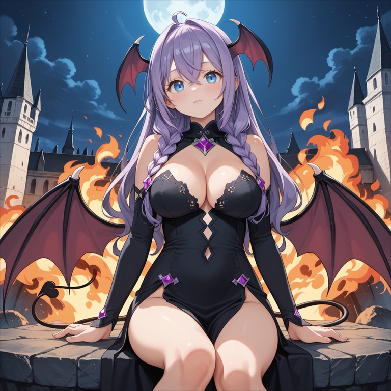 悪魔のイラスト02