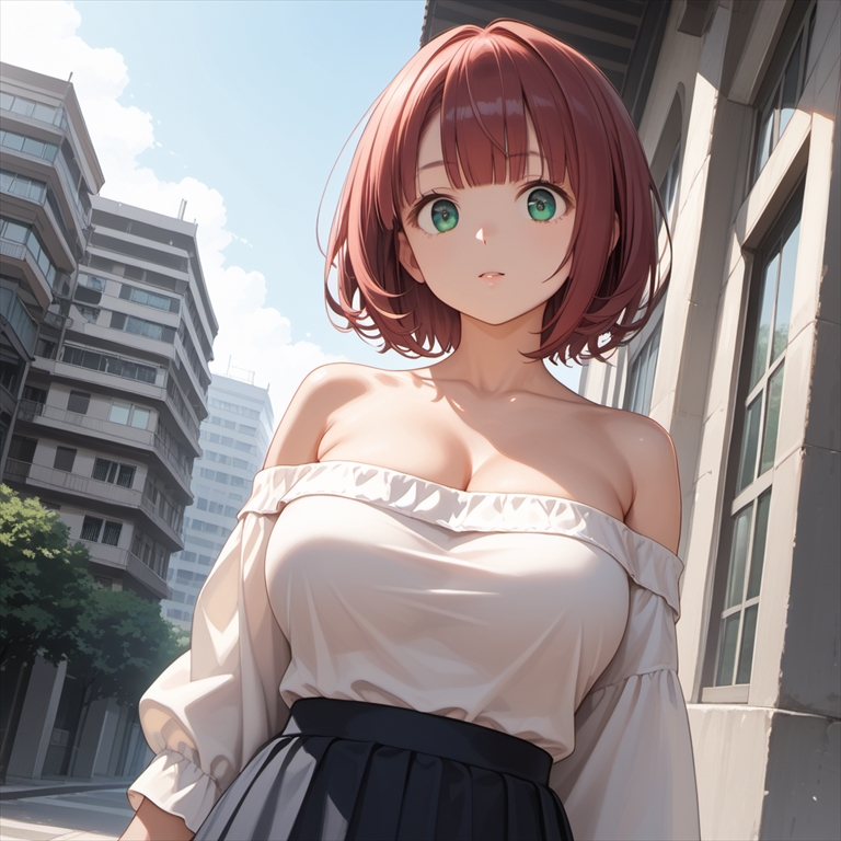 「お隣に住むお姉さん」のイラスト02