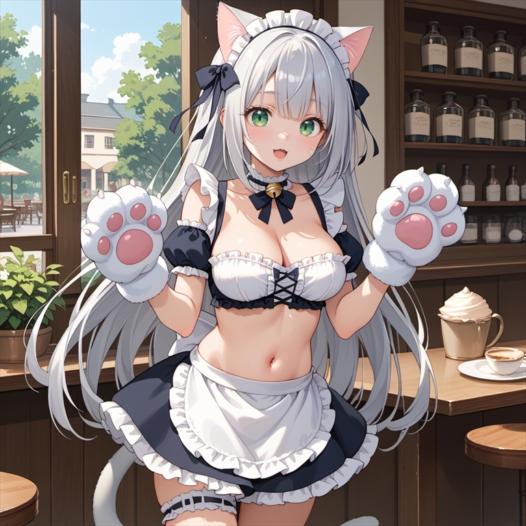 猫耳キャラのイラスト02