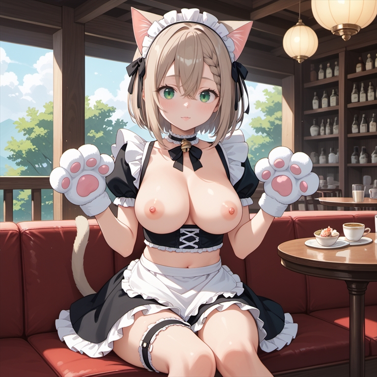 猫耳キャラのエロいイラスト03