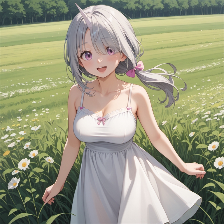 ユニコーンの擬人化キャラのイラスト02