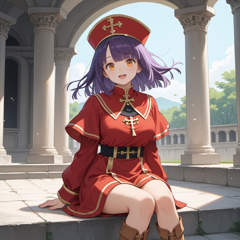 僧侶のイラスト02