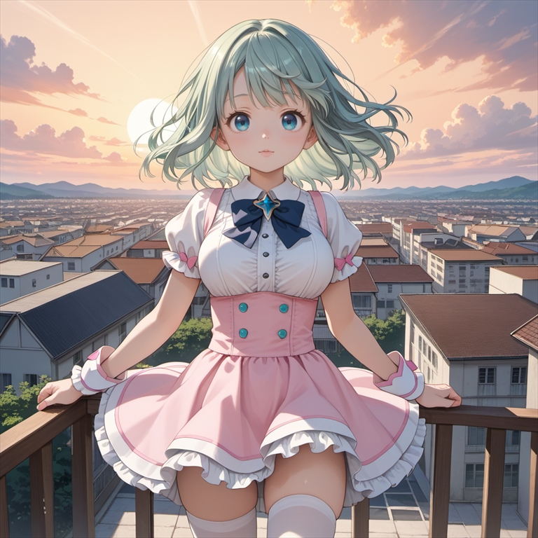 魔法少女のイラスト02