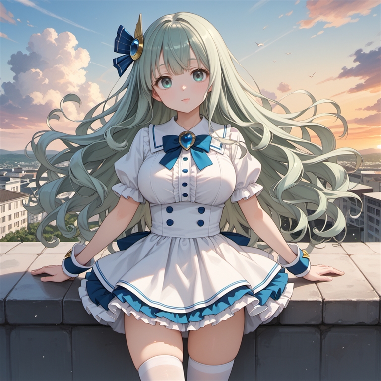 魔法少女のイラスト01