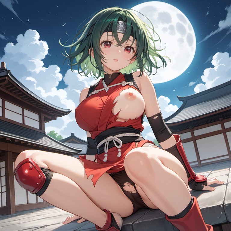 忍者のエロいイラスト03