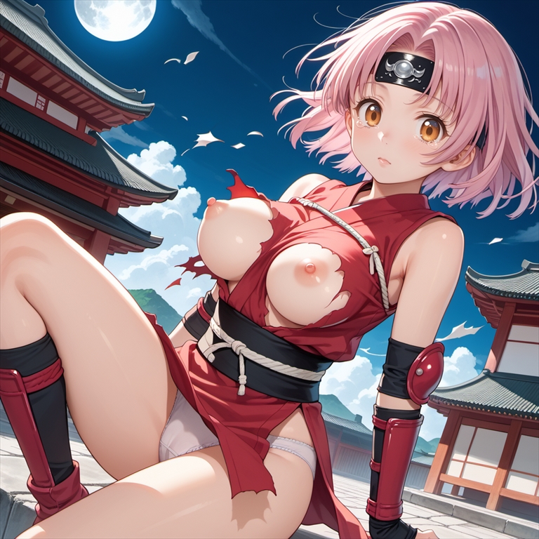 忍者のエロいイラスト01