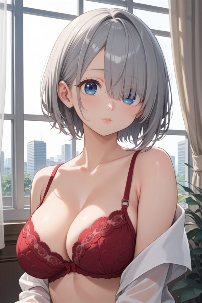 ブラのエロいAIイラスト01