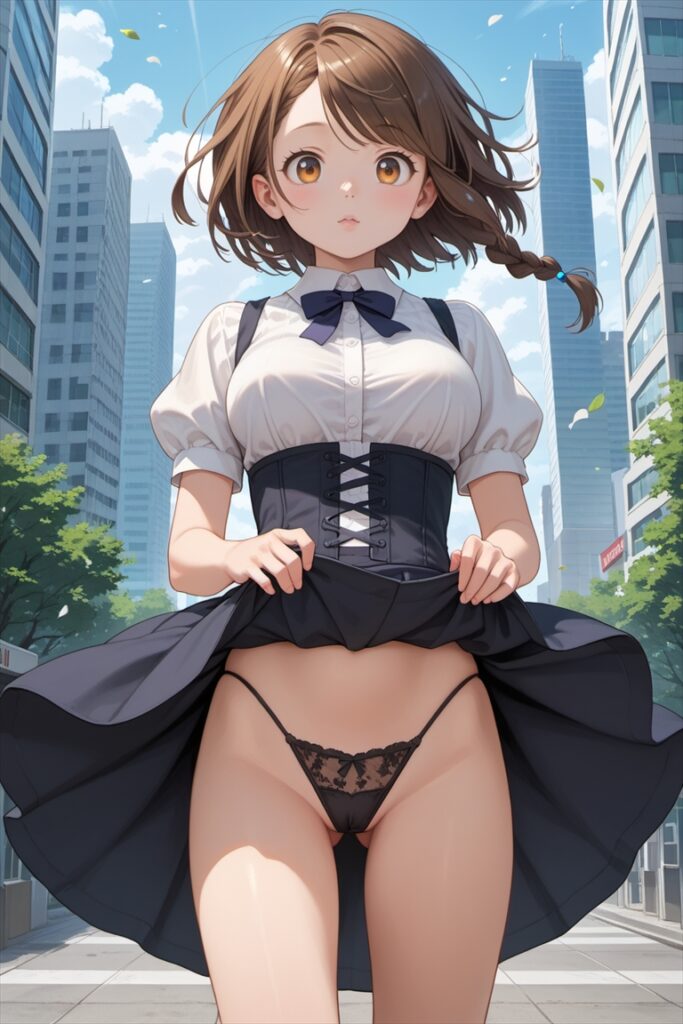 Gストリングパンティのイラスト