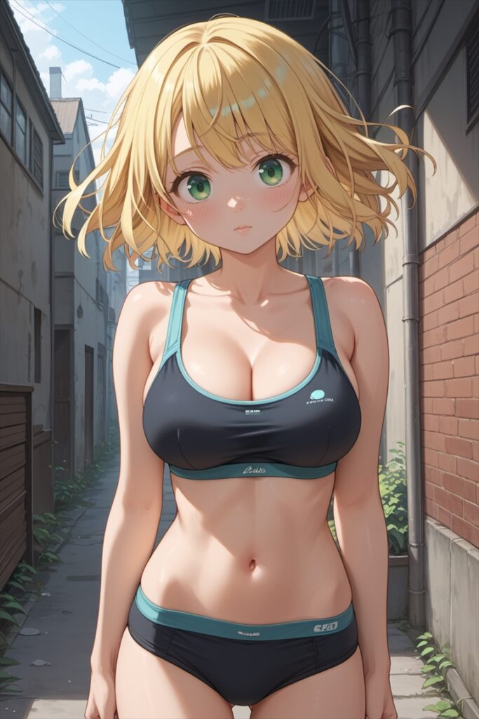ボーイショーツのイラスト