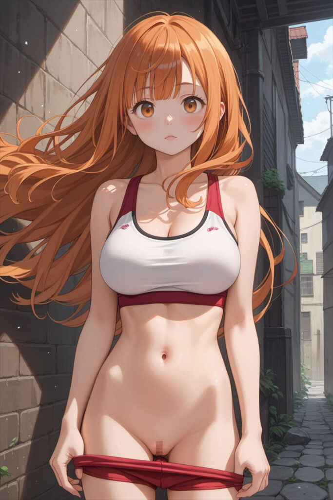 ボーイショーツのエロいイラスト