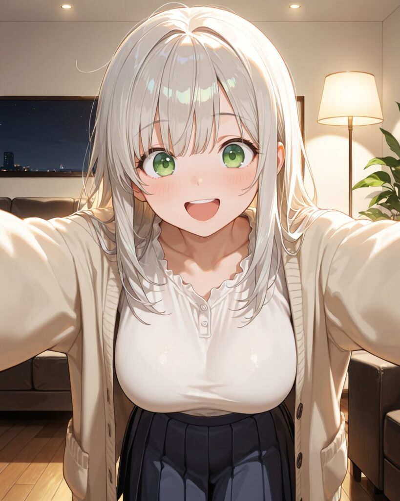 弾けるような笑顔の「わかば」